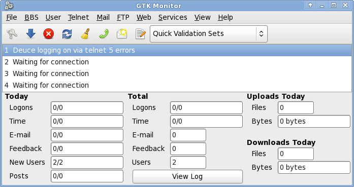 GtkMonitor screen shot