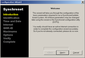 Synchronet Configuration Wizard