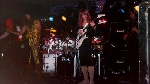 Steve Deppe, Baron Knight, Rob Swindell, Karl Johnson, and Dave Codde, 1988