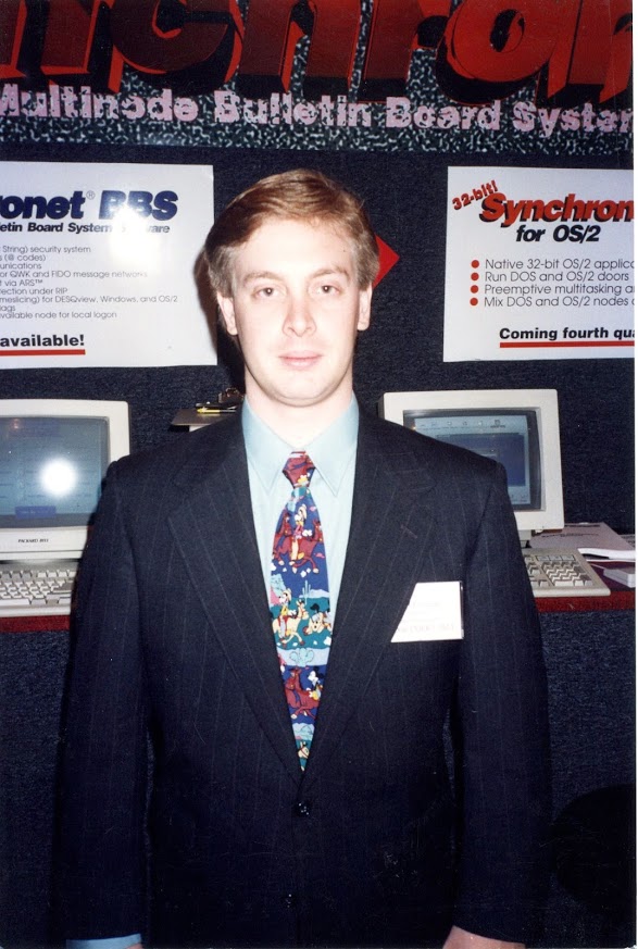 Allen at ONE BBSCON 1993